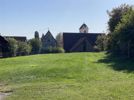 Blick Richtung Dorfkern - Haus kaufen in Ammerbuch - Wohnen, wo andere Urlaub machen!