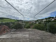 Balkon und Ausblick Dachgeschosswohnung