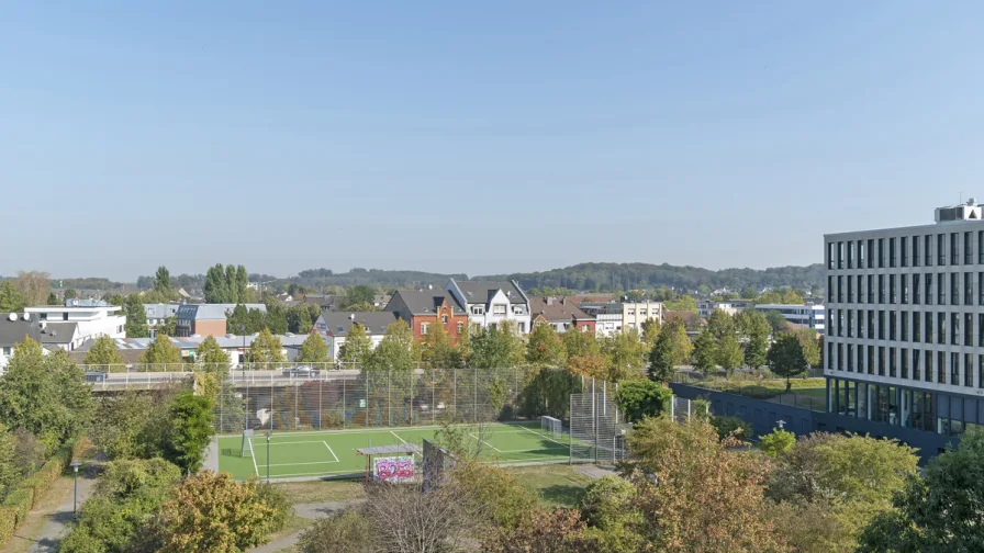 Ausblick ins Grüne