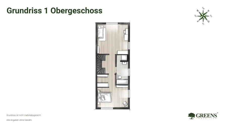 Grundriss Obergeschoss