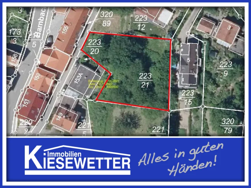  - Grundstück kaufen in Heppenheim (Bergstraße) / Hambach - Letztes Baugrundstück in dieser Lage: 1.030 m² in Hanglage im Hambacher Tal in Heppenheim/Bergstraße