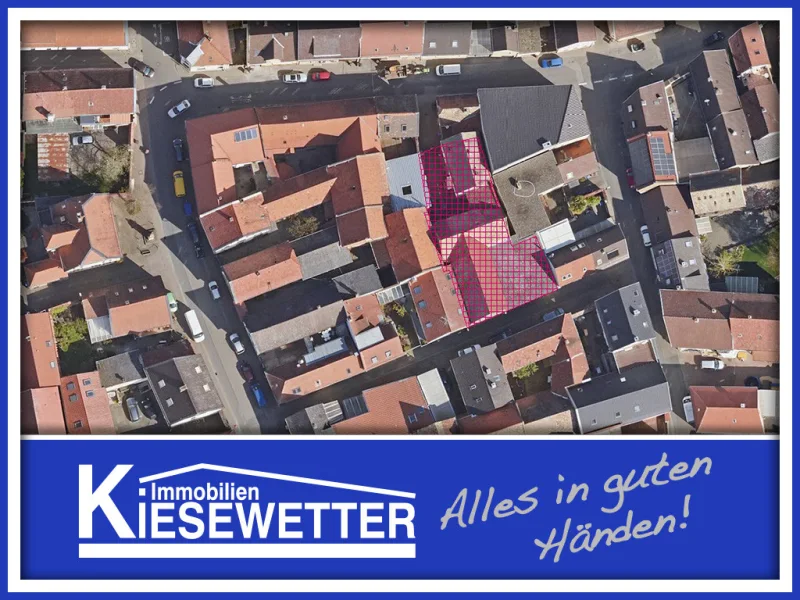  - Grundstück kaufen in Worms / Herrnsheim - Bauplatz in Herrnsheim mit Haus und Scheune