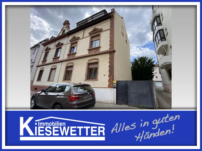  - Haus kaufen in Worms - Vermietetes Mehrfamilienhaus mit wunderschönem Garten - Nähe Innenstadt