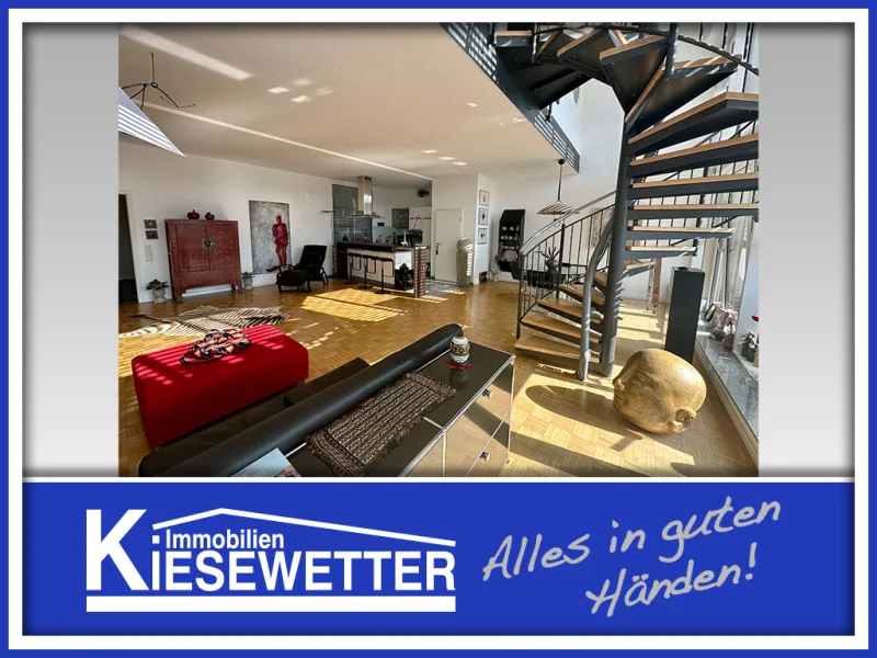 Titelbild - Wohnung kaufen in Worms - Luxus und Wohlfühlen! Designer-Maisonette-Wohnung in einer der gepflegtesten Wohnhäuser von Worms