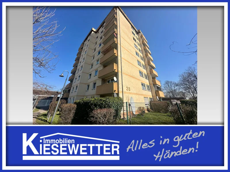  - Wohnung kaufen in Worms-Neuhausen - Barrierefrei, Aufzug, Stellplatz und Balkon - 2 ZKB Wohnung in Neuhausen