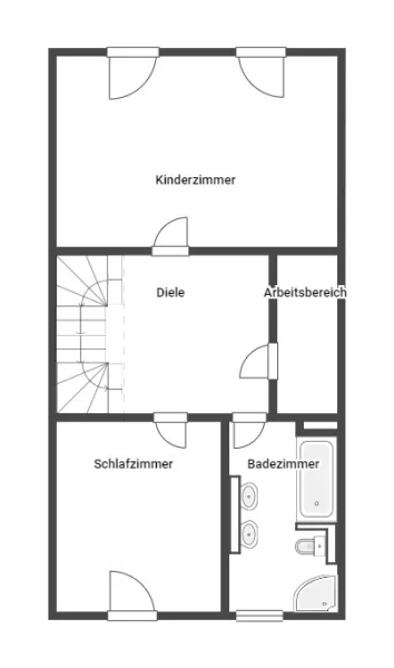 Grundriss-Obergeschoss