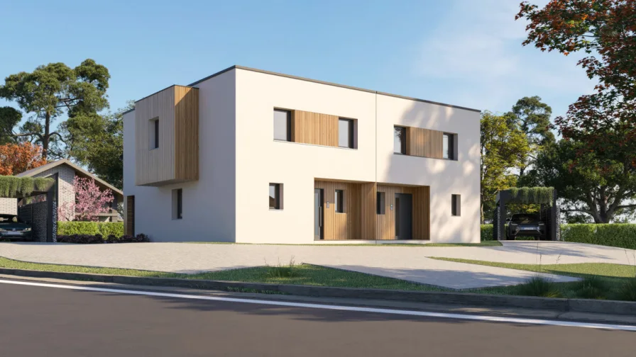 Titelbild - Haus kaufen in Chemnitz - Top Neubau Kapitalanlage: 0,65% Zins für 300.000 € KfW 40-Darlehen, 6% Sonder-AfA für 6 Jahre uvm.