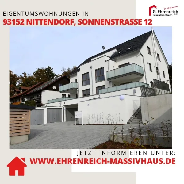 Ziehen Sie hier ein! - Wohnung kaufen in Nittendorf - JETZT BESICHTIGEN: Top Dachgeschoss-Wohnung mit blickgeschützter, sonniger Loggia!