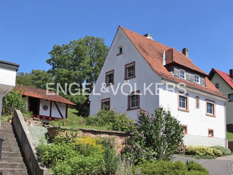  - Haus kaufen in Aschaffenburg - Gailbach - Familiennest mit historischer Scheune