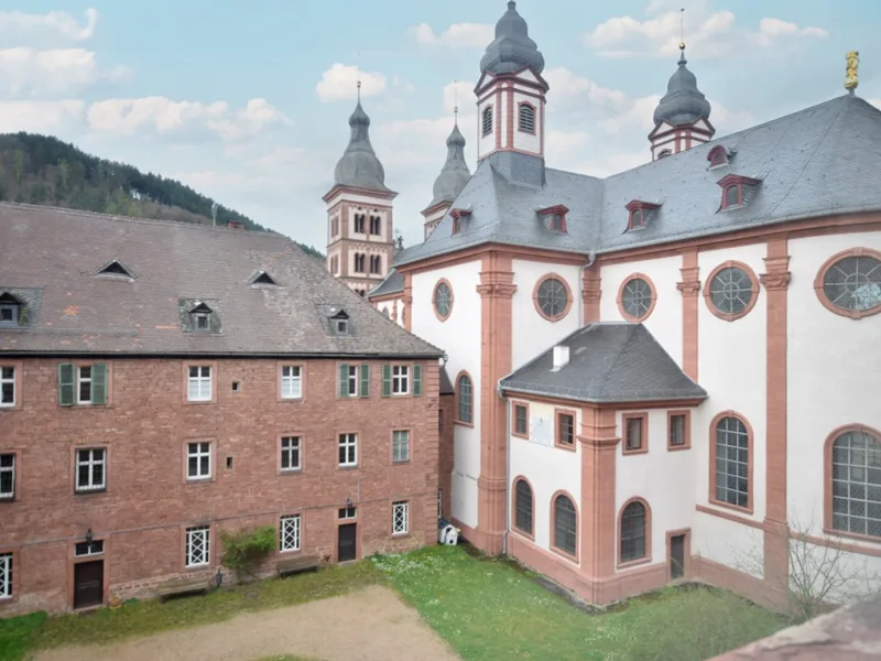 Ausblick aus dem Fenster des Büros