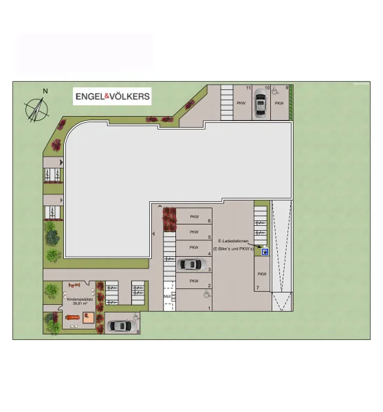 Freiflächenplan