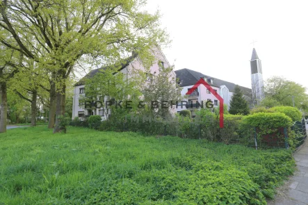 Außenansicht - Wohnung mieten in Bremen - Charmante 3 Z. Erdgeschosswohnung in Woltmershausen.