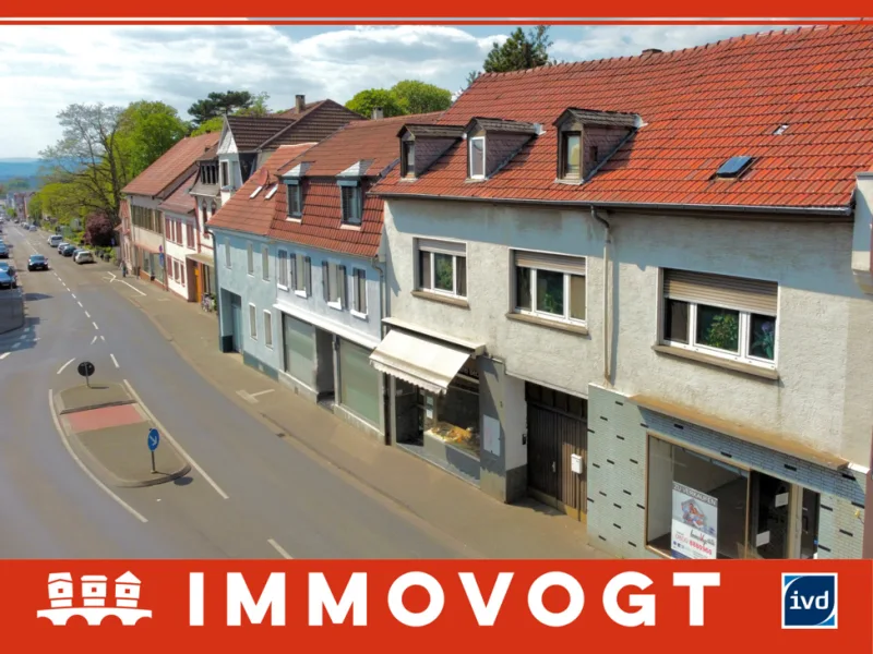 Titelbild - Haus kaufen in Ingelheim am Rhein - EINZIGARTIGE SMÖGLICHKEITEN IN BESTER CITYLAGE | GEWERBEFLÄCHEN + ZWEI WOHNUNGEN |  1.043 QM GRDST.