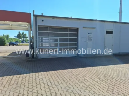 Verkaufsliegenschaft - Sonstige Immobilie kaufen in Wolfen - Gewerbeobjekt (Autohaus mit Werkstatt) in excellenter Gewerbelage von Bitterfeld-Wolfen