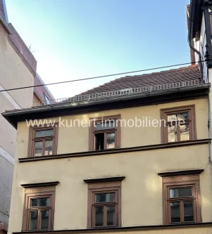 Hausansicht - oberer Teil - Haus kaufen in Halle - Attraktives Wohn- und Geschäftshaus in exklusiver Innenstadtlage am halleschen Marktplatz