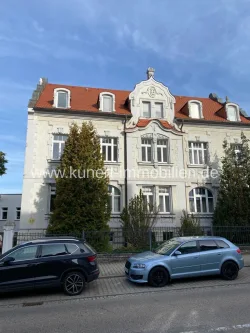 Hausansicht - Wohnung mieten in Burgstädt - Burgstädt: Attraktive 3-Zimmer-Wohnung (Dachgeschoss) in guter Wohnlage, Garage möglich