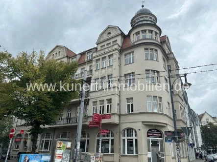 Hausansicht - Büro/Praxis mieten in Halle (Saale) - Hochwertige Büro-/ Praxisfläche in bester Lage von Halle (Saale) - Ecke Geiststraße-Universitätsring