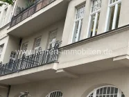 Balkon der Mietfläche