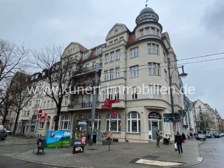 Hausanscht - Gastgewerbe/Hotel mieten in Halle (Saale) / Mitte - Attraktive Gewerbefläche (251.76 m²) in exponierter Innenstadtlage von Halle, Vermietung ab 1.1.2025