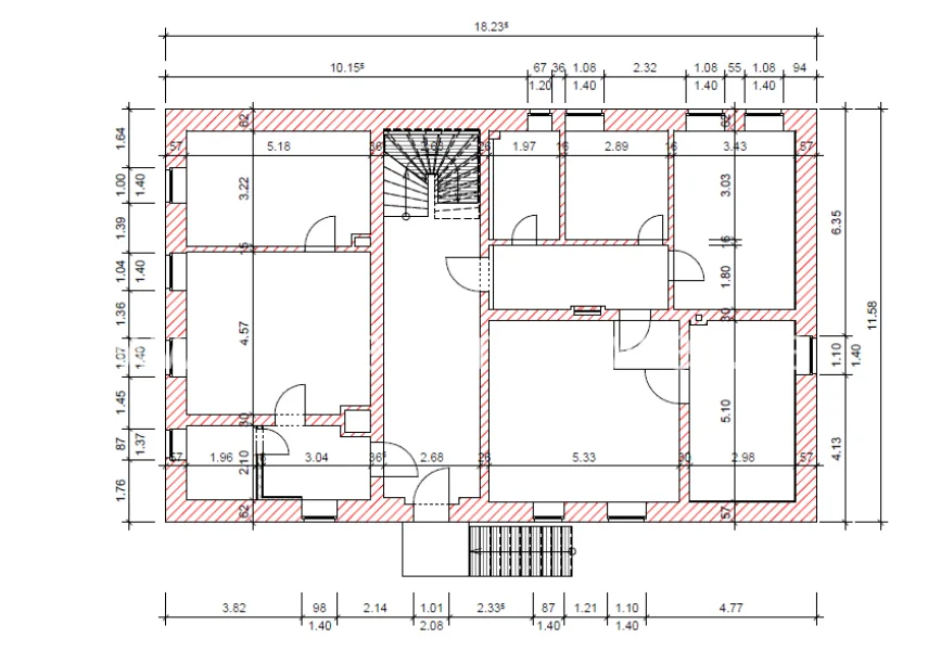 Plan EG - Haus kaufen in Plötz - Attraktives ehemaliges Gutshaus in idyllischer Lage nahe Halle - provisionsfreier Verkauf