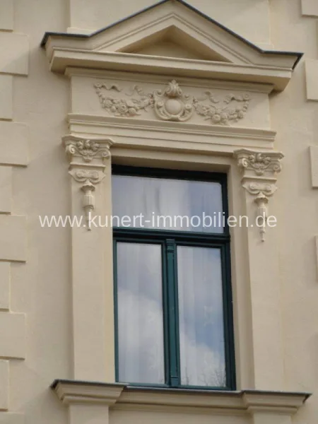 Detail Stuckfassade