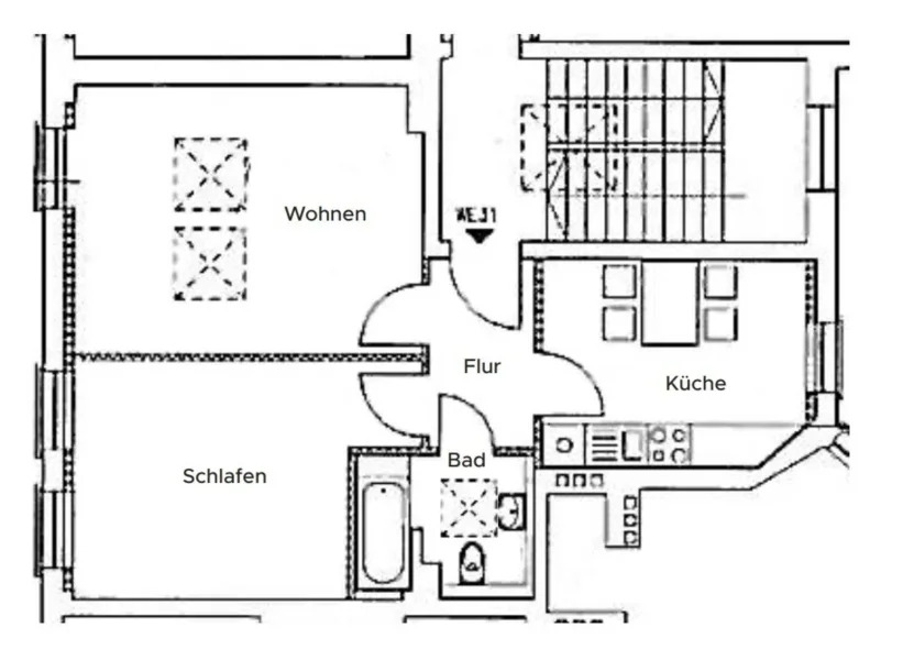 Grundriss Wolfenbuetteler Straße