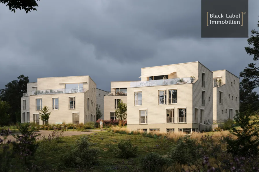 Aussenansicht - Wohnung kaufen in Göhren - Nachhaltiges Küstenleben: Modernes Loft mit Terrasse und Blick auf die Ostseein Ostseenähe
