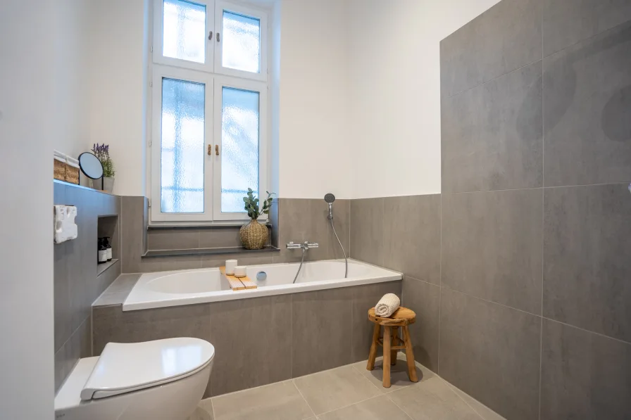 Badezimmer Musterwohnung