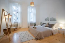 Schlafzimmer Musterwohnung