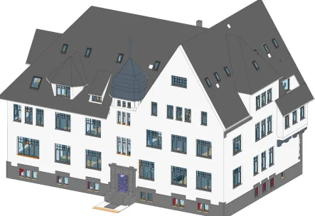 perspektive - Wohnung kaufen in Berlin - Fertiggestellte Wohnungen in Dahlem - Erstbezug, Altbau mit Aufzug