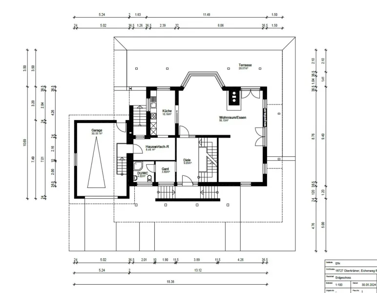 Grundriss Erdgeschoss