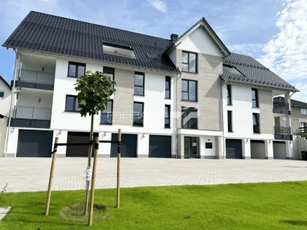 Straßenansicht - Wohnung kaufen in Bad Laasphe - FREIRAUM4 +++ (WE03) StadtQuartier: Moderne Premium-Wohneinheiten in zentraler Lage von Bad Laasphe!
