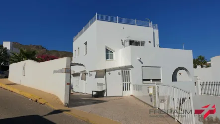 Villa an der Costa de Alméria, Mojacar (Playa), Spanien (1) - Haus kaufen in Mojácar - FREIRAUM4 +++ Villa mit Meerblick an der Costa de Almería, Andalusien