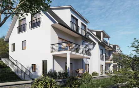 Außenansicht - Wohnung kaufen in Siegen - FREIRAUM4 +++ Exklusives WOHNEN am GIERSBERG! (WE01)