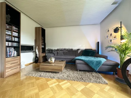 Wohnzimmer - Wohnung mieten in Siegen / Geisweid - FREIRAUM4 +++ Schöne Erdgeschosswohnung für 1-2 Personen!