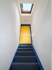 Treppe zum Dachgeschoss