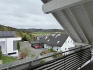 Blick vom Balkon