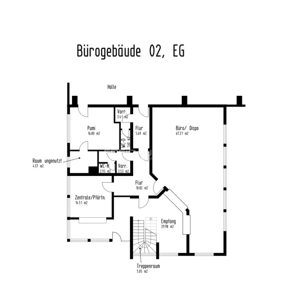 Grundriss Bürogebäude_2 EG