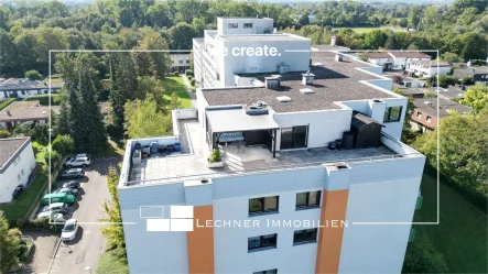 Dachterrasse - Wohnung kaufen in Sindelfingen - #willkommendaheim | Sensationelle Penthouse-Wohnung mit Panoramaausblick