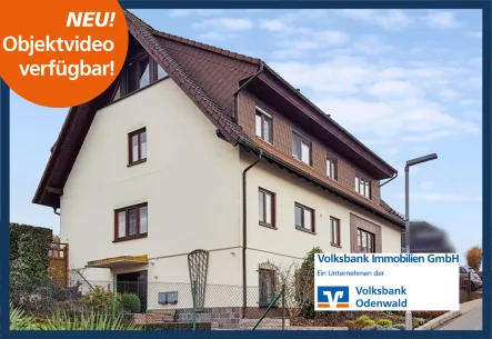 Titelbild - Haus kaufen in Erbach - Mehrgenerationenhaus- 2 Familien + 1 Haus = Geld gespart - in Feldrandlage von Erbach!