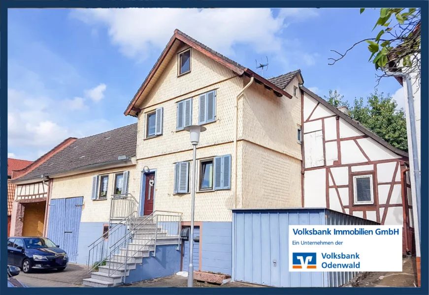  - Haus kaufen in Breuberg / Rai-Breitenbach - Anwesen mit großem Grundstück und vielfältigsten Nutzungsmöglichkeiten in Breuberg!