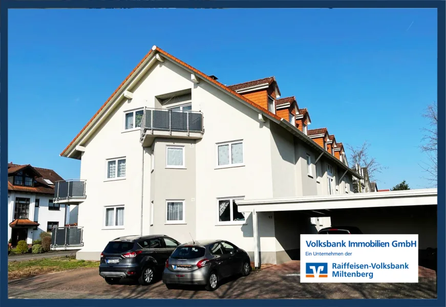 mit herrlichem Südbalkon - Wohnung kaufen in Sulzbach am Main - Traumlage - Traumblick - Traumwohnung (2.OG links/Whg.7)