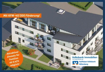 Mainschleife 13 - Wohnung kaufen in Wertheim / Grünenwört - Mainschleife13 – Urbaner Neubau in Vorstadtidylle (kfw40/kfw300 Förderung mgl.)Das Penthouse (11)