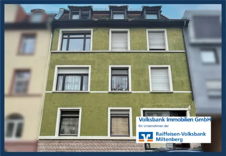 Titelbild - Haus kaufen in Aschaffenburg - Attraktive Investitionsmöglichkeit: Historisches Mehrfamilienhaus in Bestlage Aschaffenburgs