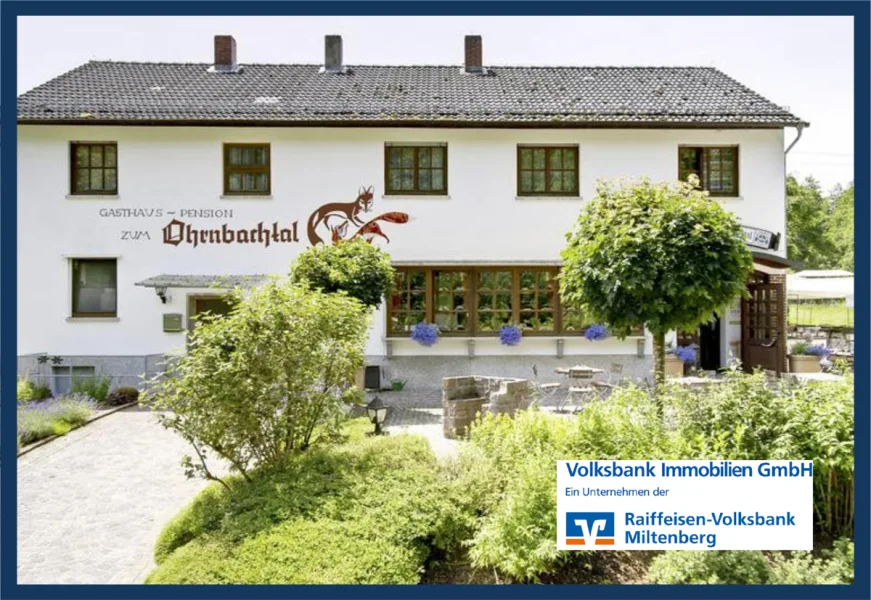 Titelbild - Gastgewerbe/Hotel kaufen in Weilbach - Charmanter Gasthof mit Hotel und geräumiger Wohnung