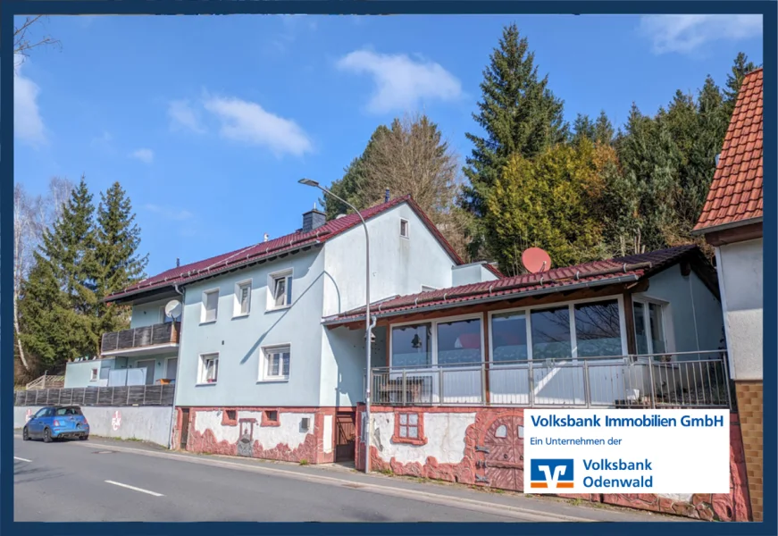  - Haus kaufen in Mossautal / Hüttenthal - Interessantes EFH mit vielen Nutzungsmöglichkeiten im schönen Mossautal!