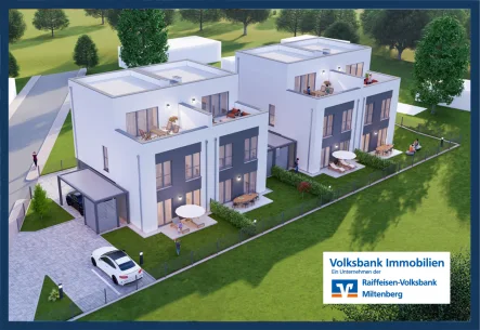  - Haus kaufen in Goldbach - Quattro - Goldbach - Exklusiver Neubau in zentraler Vorstadtidylle (Haus II)