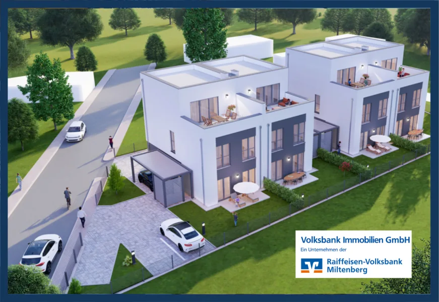  - Haus kaufen in Goldbach - Quattro - Goldbach - exklusiver Neubau in zentraler Vorstadtidylle (Haus IV)