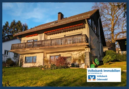  - Haus kaufen in Brombachtal - Einfamilienhaus mit großem Grundstück in ruhiger, naturnaher Lage und unverbaubarer Aussicht!