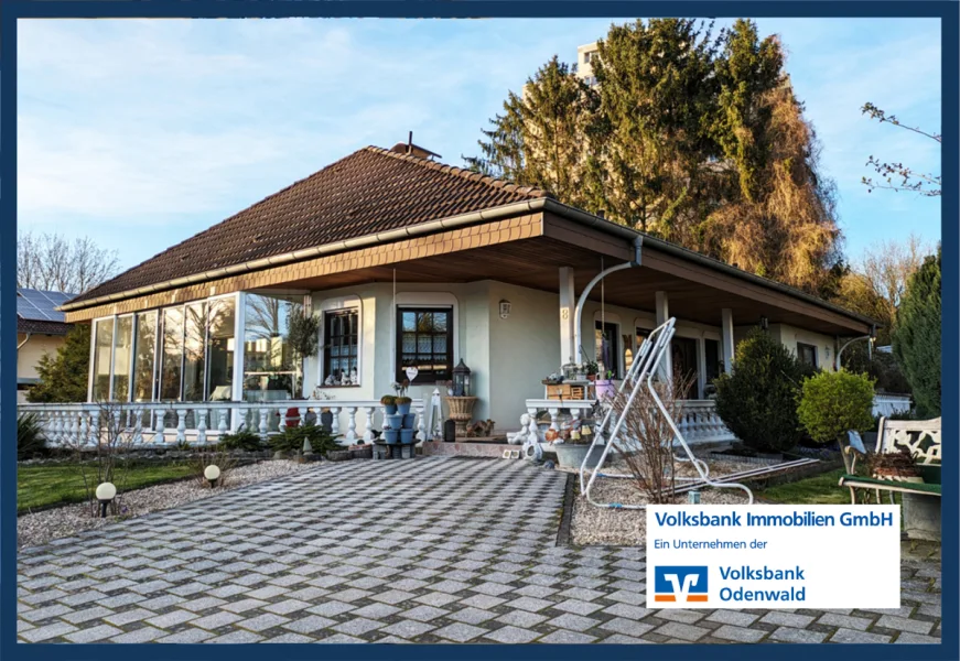  - Haus kaufen in Bad König - Bungalow mit großem Grundstück in der Kurstadt Bad König!